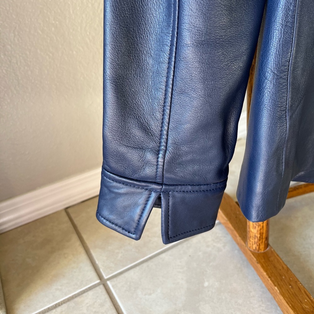 Lamb leather jacket - Picture 3 of 8